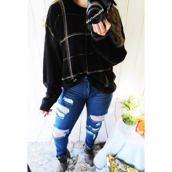 Vintage Sweaters - Vintage chenille slouchy sweater ☕️